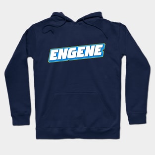 Enhypen Engene fanbase text retro | Morcaworks Hoodie